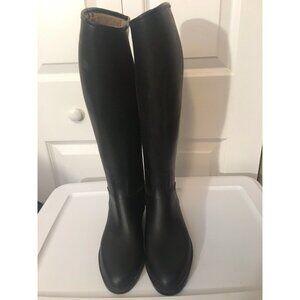 Cottage Craft Styled In Paris Made In Israel Black Boots Tall Rubber‎ 38 …